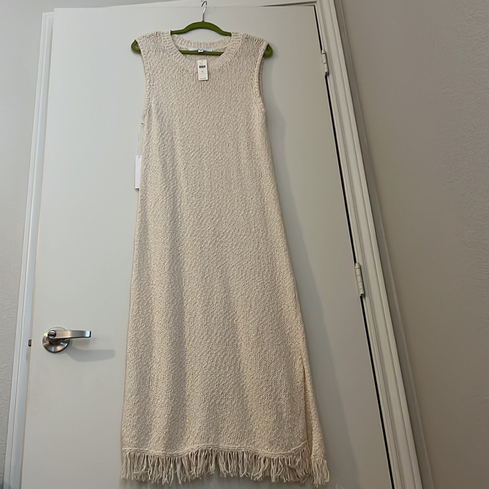 Anthropologie knitted BOHO dress, sz XL